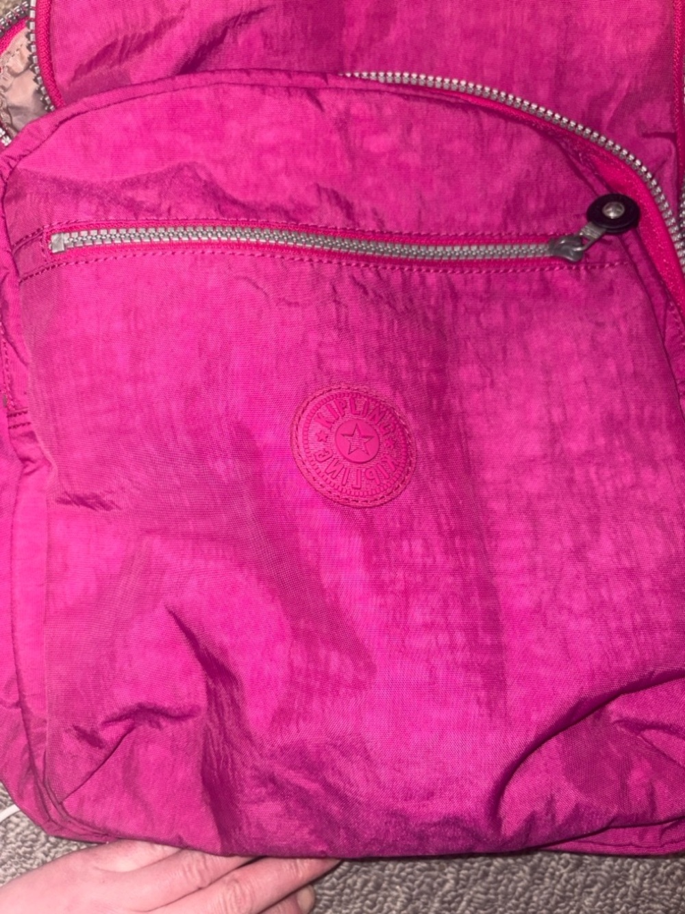 Kipling Seoul Go Small Backpack in Pink - Picture 5 of 11